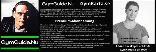 Gustavsviksbadets utegym - Gustavsvik Arena- en del av Gustavsvik GymGustavsvik Arena, vårt gym utomhusFördelat på 1200 kvm yta ryms ett för Örebro och Sverige unikt gym fullt av träningsmöjligheter.Under taket hittar ni såväl styrkemaskiner med integrerade viktmagasin som en utmanande hinderbana där både kondition, koordination och styrka sätts på prov samt en träningscontainer och flertalet konditionsmaskiner. Gustavsvik Arena har samma öppettider som gymmet inomhus. Containern som finns på Gustavsviks Arena har dörrarna öppna mellan 08:00-19:00 varje dag.Nyheter Ifrån GymKartaHafstens Resort Och CampingMatinspiratör Markiz TaintonInger Zetterqvist: EM 1:ASasa The Mutant VujicJust Gym Sebastian HedmanJakob Wallin LAWABIdrottsrehab Ullevi